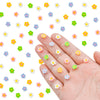 100 Pieces Mini Flowers For Crafts Dollhouse Miniatures Resin Tiny Things Micro Flowers For Dollhouse Fairy Garden Micro Landsca