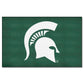 FANMATS 4534 Michigan State Spartans Ulti-Mat Rug - 5ft. x 8ft. | Sports Fan Area Rug, Home Decor Rug and Tailgating Mat