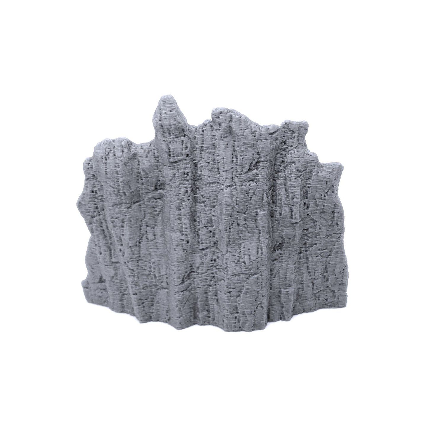 Endertoys Volcanic Rock Wall Set A, 3D Printed Tabletop Rpg Scenery And Wargame Terrain For 28Mm Miniatures