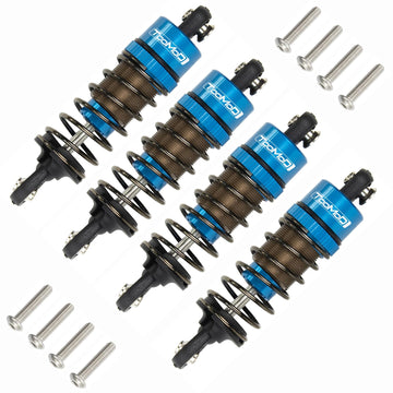 TOOMOD 1/10 62MM RC Oil filled Shock Absorbers kit for Tamiya TT-01 TT-02 Hyper Go 1/14 H14BM 14209 Losi Upgrades Replace Parts