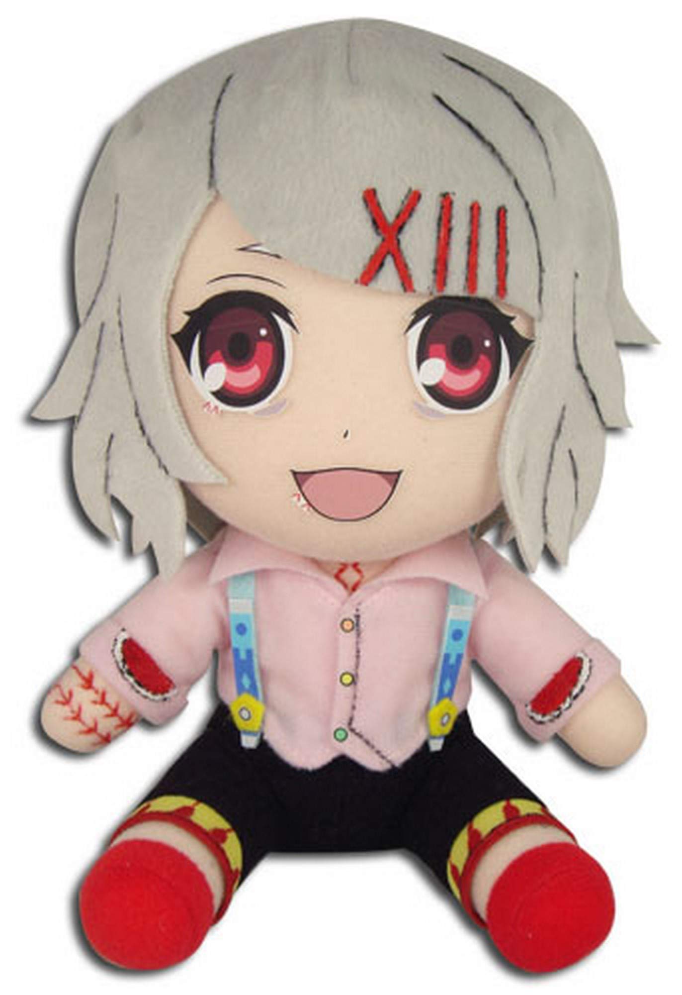 Ge Animation Ge-52927 Tokyo Ghoul Juuzou Suzuya Stuffed Plush Multi-Colored, 8 Inches