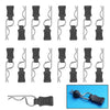 HobbyPark 50pcs Universal RC Car Body Clips w/Pull Tabs R Pins for 1/10 Scale Traxxas Arrma Axial Losi & 1/8 Redcat HPI HSP Exce
