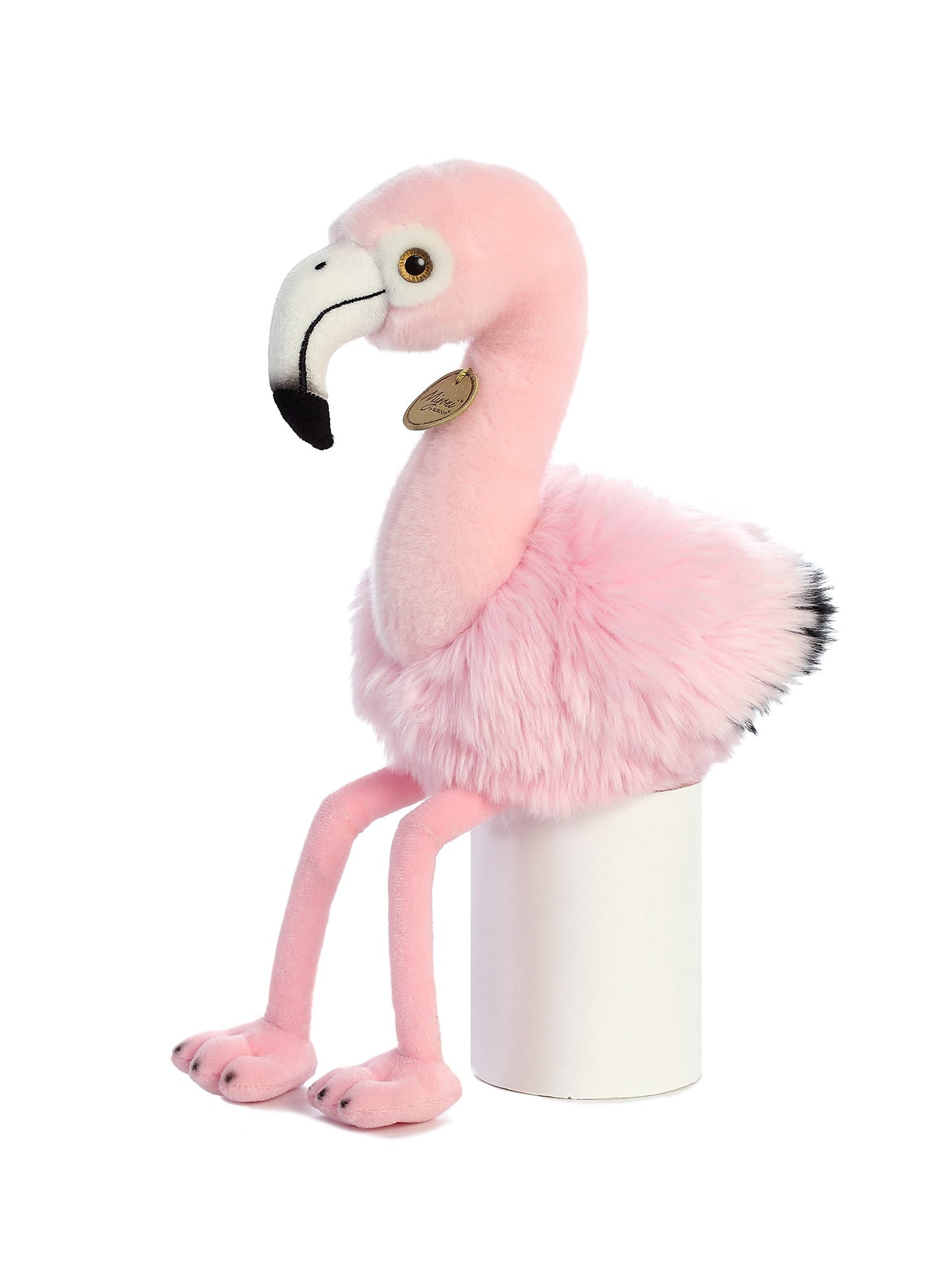 Aurora® Adorable Miyoni® Andean Flamingo Stuffed Animal - Lifelike Detail - Cherished Companionship - Pink 10 Inches