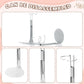 Yaocom 12 Pcs Doll Stand Action Figure Stands With Expandable Waist Wire For 8'' To 12'' Dolls And Action Figure(White)