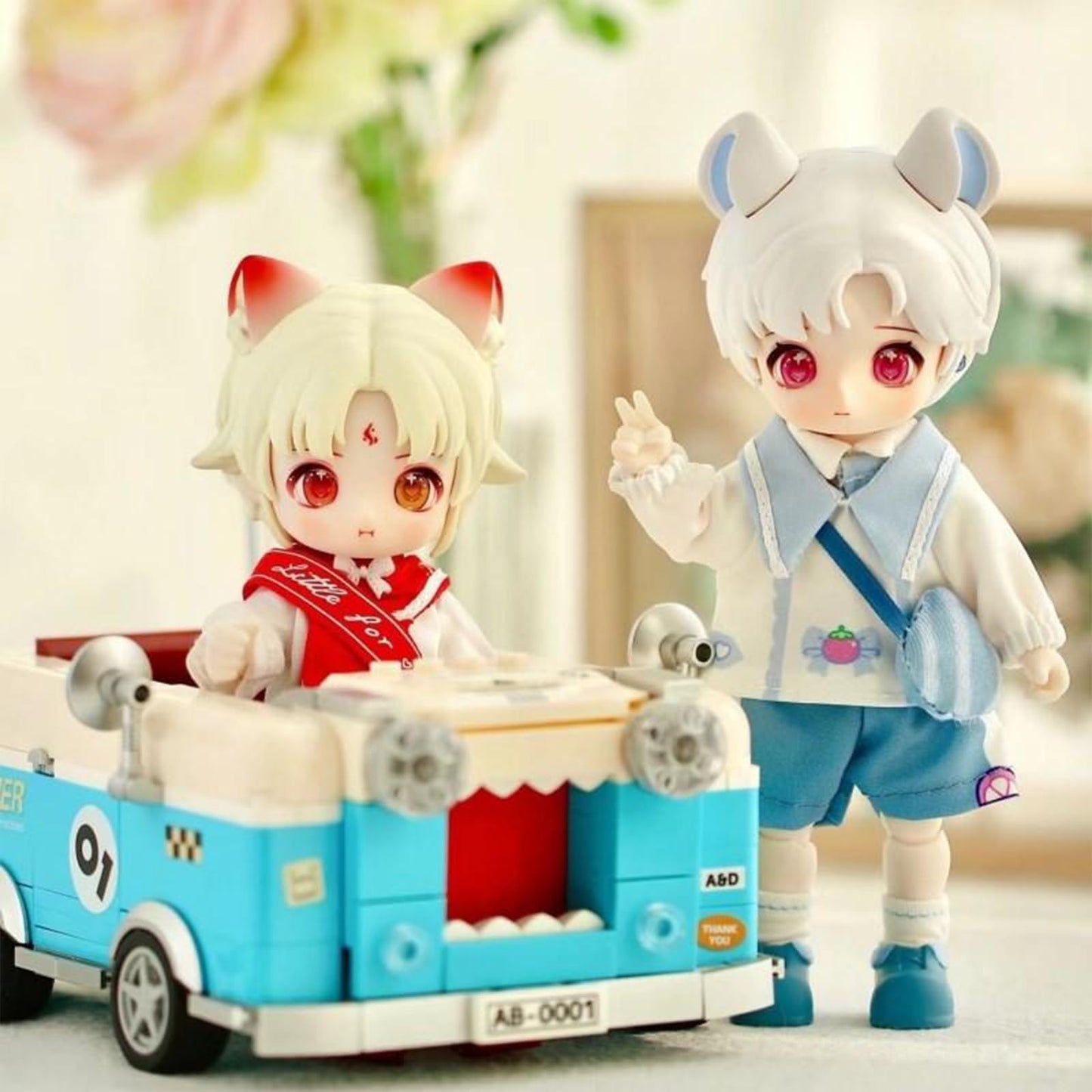 Gnatapiay Bjd Dolls Blind Box For Girls Surprise Gifts, Random Design Kawaii Series Collectable Action Figure Bjd Doll For Girls