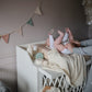 Mushie Pearl Teether Bracelet | 3-Pack (Linen/Peony/Pale Pink)