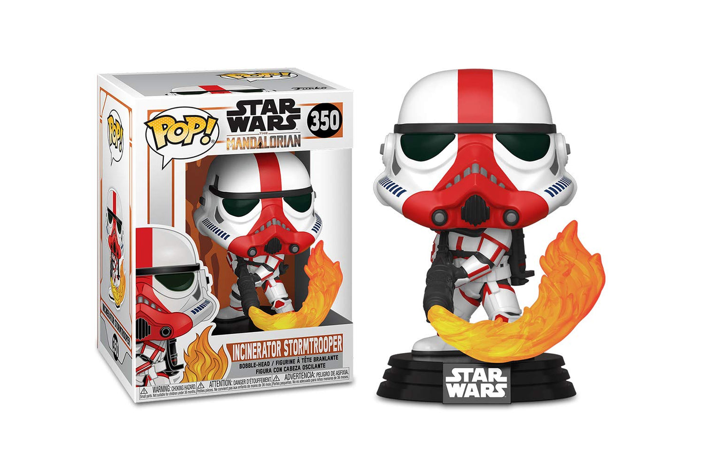 Funko Star Wars: The Mandalorian - Incinerator Stormtrooper Vinyl Bobblehead