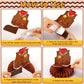 DTOFOOT 10 Pcs Cowboy Party Decorations, Wild West Cowboy Honeycomb Centerpieces for Tables Cowboy Party Decorations Western The