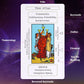 Erbacan Beginner Tarot Cards Deck-Tarot Cards With Meanings On Them-Tarot Deck With Guidebook(Free Soft Velvet Pouch Bag)