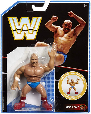 Wwe Iron Sheik Retro App Action Figure