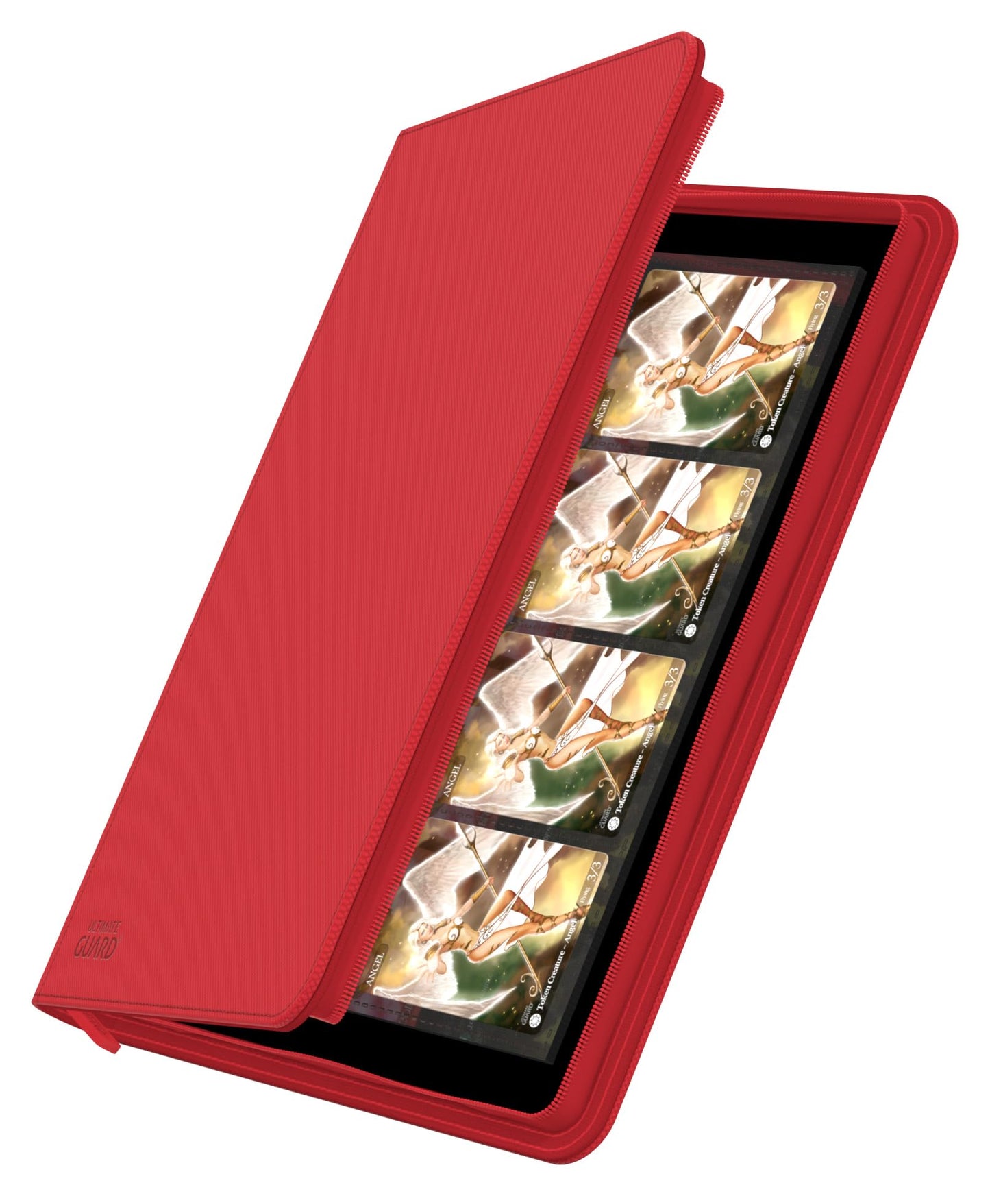 Ultimate Guard Zipfolio 320 - 16 Pocket Xenoskin Red