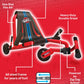 Roller Racer Go Kart, Swing Side-To-Side For Amazing Ride, Powered By Zig-Zag Motion, Rides On Any Hard Surface (Indoors And Outdoors)