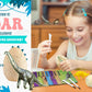 Dino Egg Dig Kit For Kids - Dinosaur Toys 12 Eggs, Dinosaur Fossils Digging Kit, Educational Learning Cards Easter Excavation To
