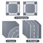 Homikidy Road Base Plates For City Road Building Block,12 City Street Plates,10'X10'Road Baseplates For City Street