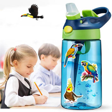 Dothrayan 100 Pcs Birds Stickers Cute Bird Animals Stickers, Vinyl Waterproof Birds Sticker For Kids Teen Water Bottles Laptop L