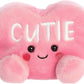 Aurora Palm Pals Valentine Heart 5'' Plush 2 Piece Bundle, Kinsley Kisses And Cutie Candy Heart