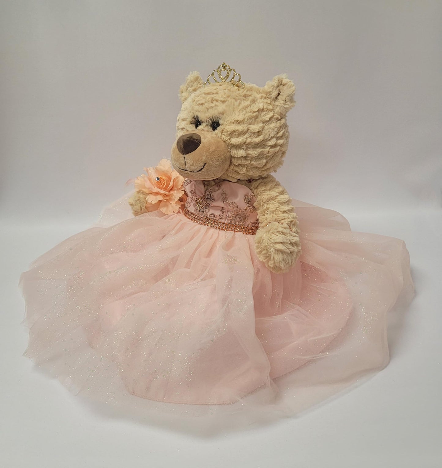 Kinnex Collections Since 1997 20'' Quince Anos Quinceanera Last Doll Teddy Bear With Dress (Centerpiece) Arc16832-29