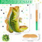 Glimin Fish Pinata Fishing Game - Ocean Theme Party Supplies with Stick, Bat, Blindfold, Confetti - Brown, Green, Blue