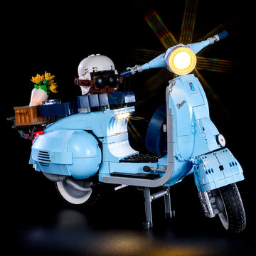Briksmax Led Lighting Kit For Creator Vespa 125 - Compatible With Lego 10298 Building Blocks Model- Not Include The Lego Set
