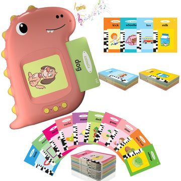 Toddler Toys Talking Flash Cards For Toddlers English Version 224 Sight Words Toys - Learning Educational Gifts For Age 1 2 3 4
