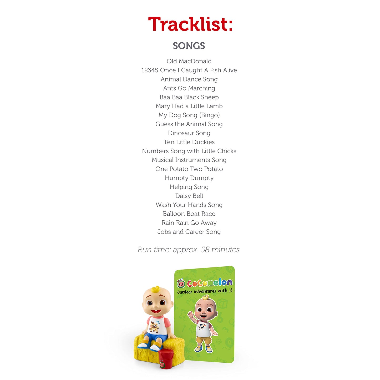 Tonies Cocomelon: Outdoor Adventures With Jj Audio Toy Figurine From Moonbug