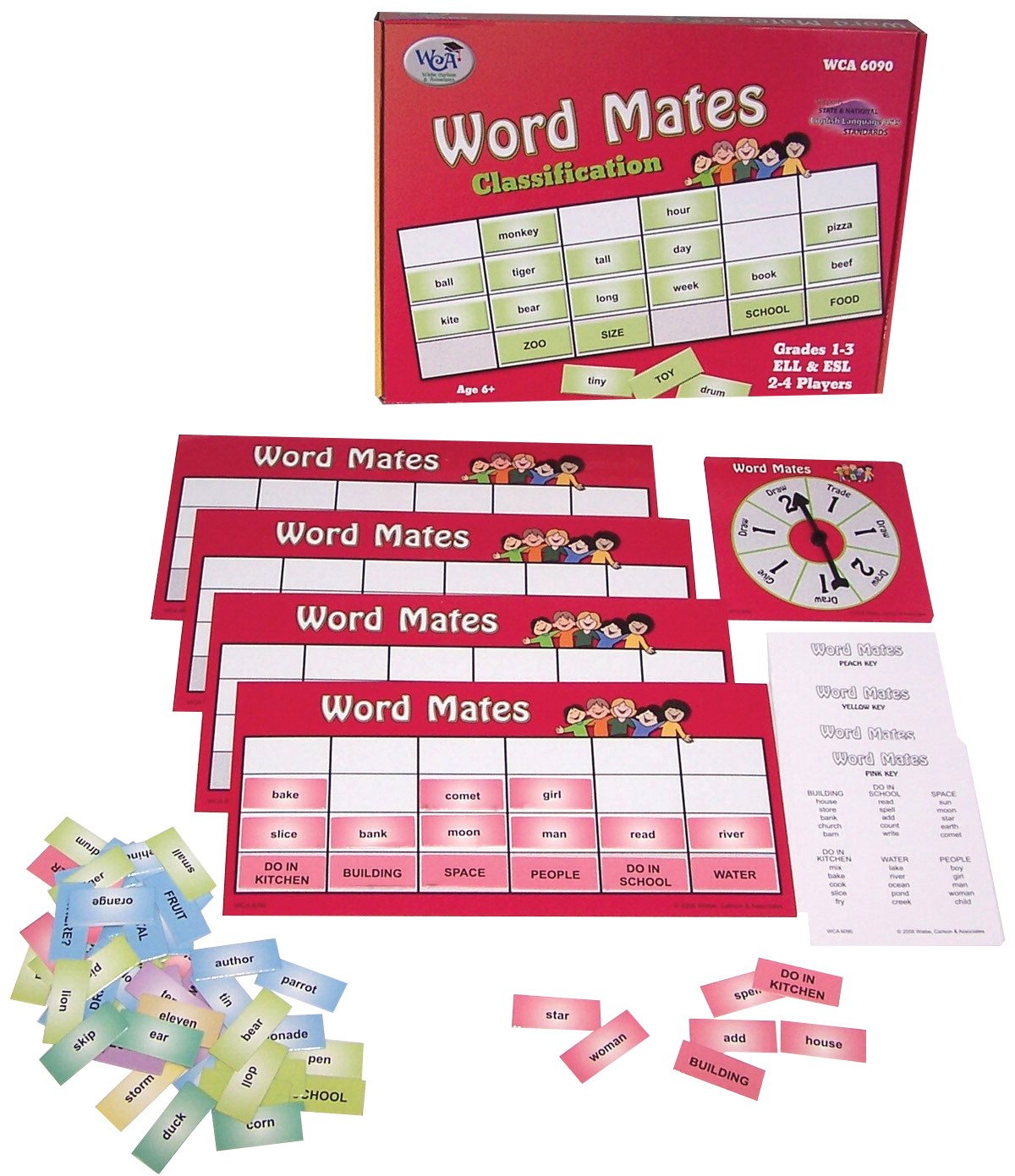 Wiebe Carlson Associates Word Mates Classification Game