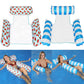 2-Pack Water Lounger Pool Chair Lounge, Inflatable Pool Float, Multi-Purposepool Hammock & Water Hammock Pool Floats For Adults