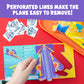 Peaceable Kingdom Card Paper Plane Super Valentines - Medium Multicolor, Paper, Model VPS24