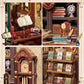 CUTEBEE Book Nook Kit  DIY Miniature House Kits for mature-themed and Teens  Dollhouse Mini Booknook House Bookshelf Decor  DIY Craft Gifts for Family and Friends(Owl Bookstore)