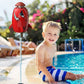 Sprinkler For Kids - Rocket Outdoor Water Toys Outdoor Yard Sprinkler 360-Degree Rotation Attaches To Garden Hose Splashing Fun Toys For 3 4 5 6 7 8 9 10 Year Old Boys Girls Gift