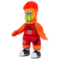 Bleacher Creatures Miami Heat Burnie 10'' Plush Figure - A Mascot For Play Or Display