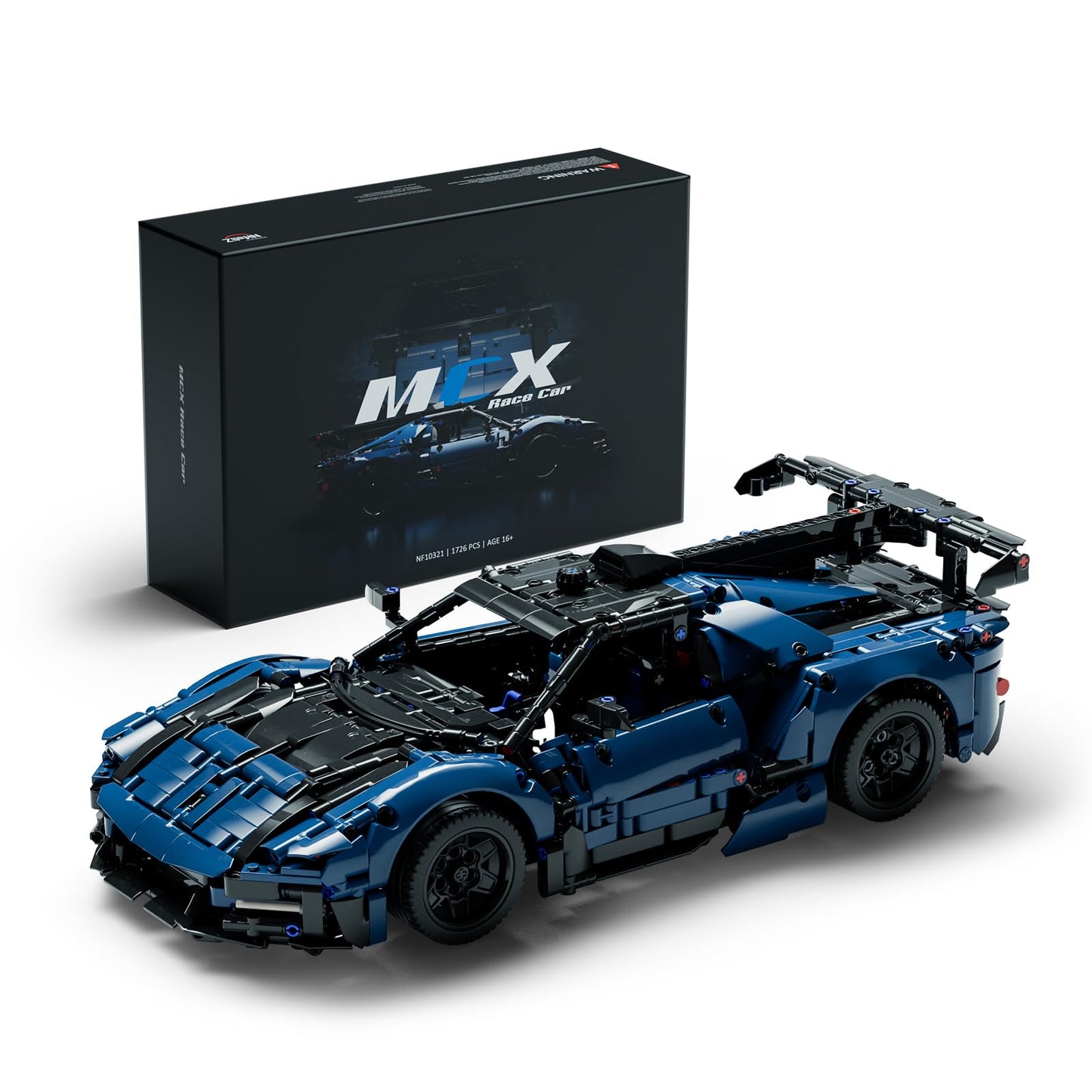 Nifeliz MCX Race Car Building Set for Adults, Collectible 1/12 Scale Sports Car Model Toy, Ideal Gift for Race Lovers (1,726 PCS