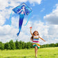 Honbo Large Mermaid Kite For Kids & Adults, Easy To Fly Delta Kite,Beginner Kite For Girls &Boys, Beginner Kite For Kids Ages 4-