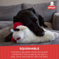 Multipet Lamb Chop Dog Plush Toy W/Santa Hat - Squeaky Dog Toy For All Dogs - Extra Soft Plush Dog Toy - Stuffed Animal Dog Toy
