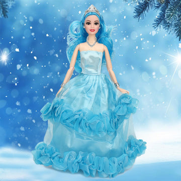Onest 5 Sets 11.5 Inches Princess Girl Dolls Include 5 Pieces Girl Princess Dolls, 5 Pieces Handmade Doll Clothes, 5 Pairs Of Doll Shoes