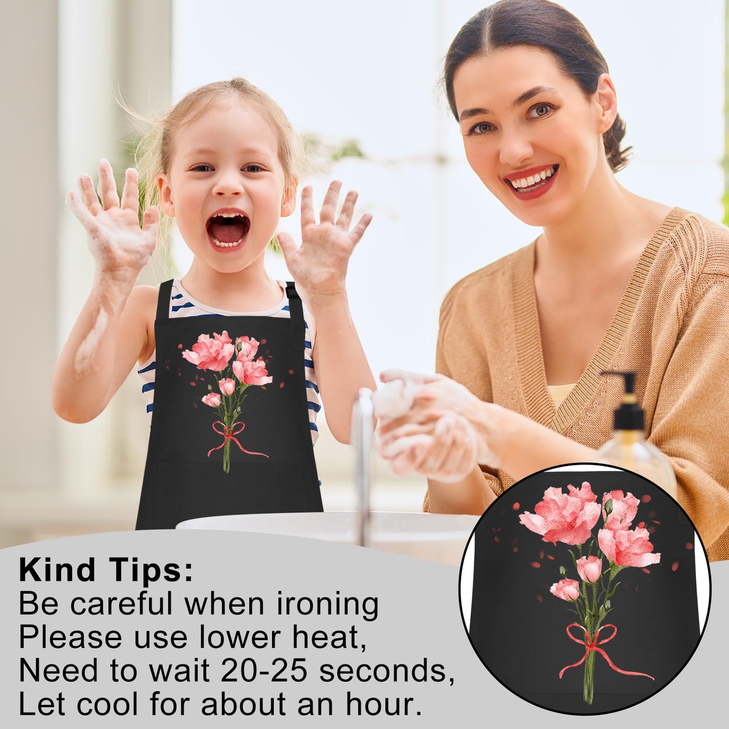 Bouiexye 20 Pack Kids Apron Adjustable Children Apron with 2 Pockets Children Chef Painting Aprons for Cooking Baking Painting C