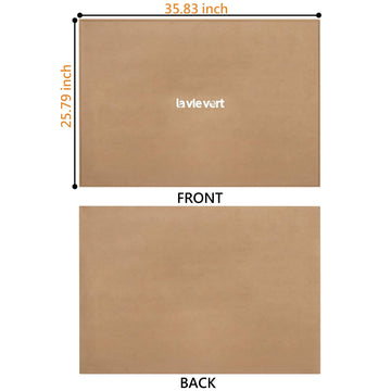 Lavievert Wooden Jigsaw Puzzle Board Portable Puzzle Plateau For Puzzle Storage Puzzle Saver, Non-Slip Surface, Fits Up To 1500