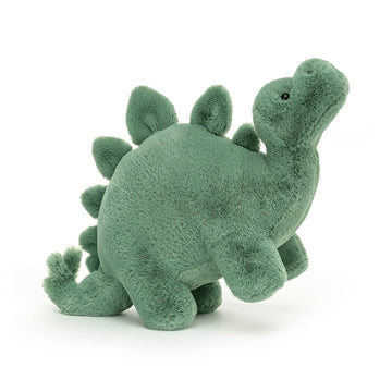 Jellycat Fossilly Stegosaurus Dinosaur Stuffed Animal, 12.5 Inches | Dinosaur Plush Toy | Classic Children'S Gift
