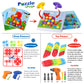 Haifeng Drill Set Building Blocks, STEM Toys for 3 4 5 6 Year Old, 235 Pieces Double Toy Drill and Screwdriver Tool Building Toy