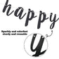 Lingteer Happy 80Th Birthday Party Decorations,80Th Birthday Glitter Garland Banner - Cheers To Eighty Years Old Bday Party Backdrop Decoration Sign.