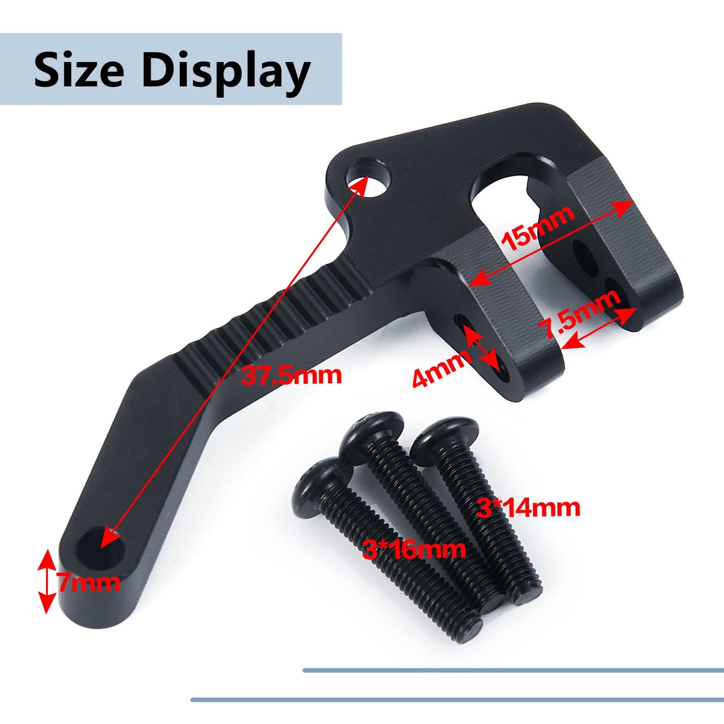 MORLORDY RC Panhard Mount for 1/10 Scale RC Crawler Car TRX4 2021 Bronco Upgrades