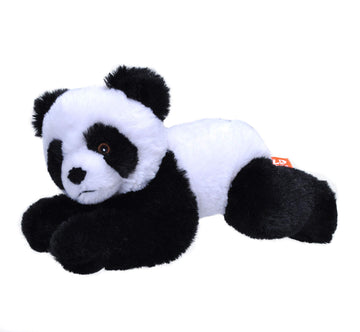 Wild Republic Ecokins Mini Panda Stuffed Animal 8 Inch, Eco Friendly Gifts For Kids, Plush Toy, Handcrafted Using 7 Recycled Pla