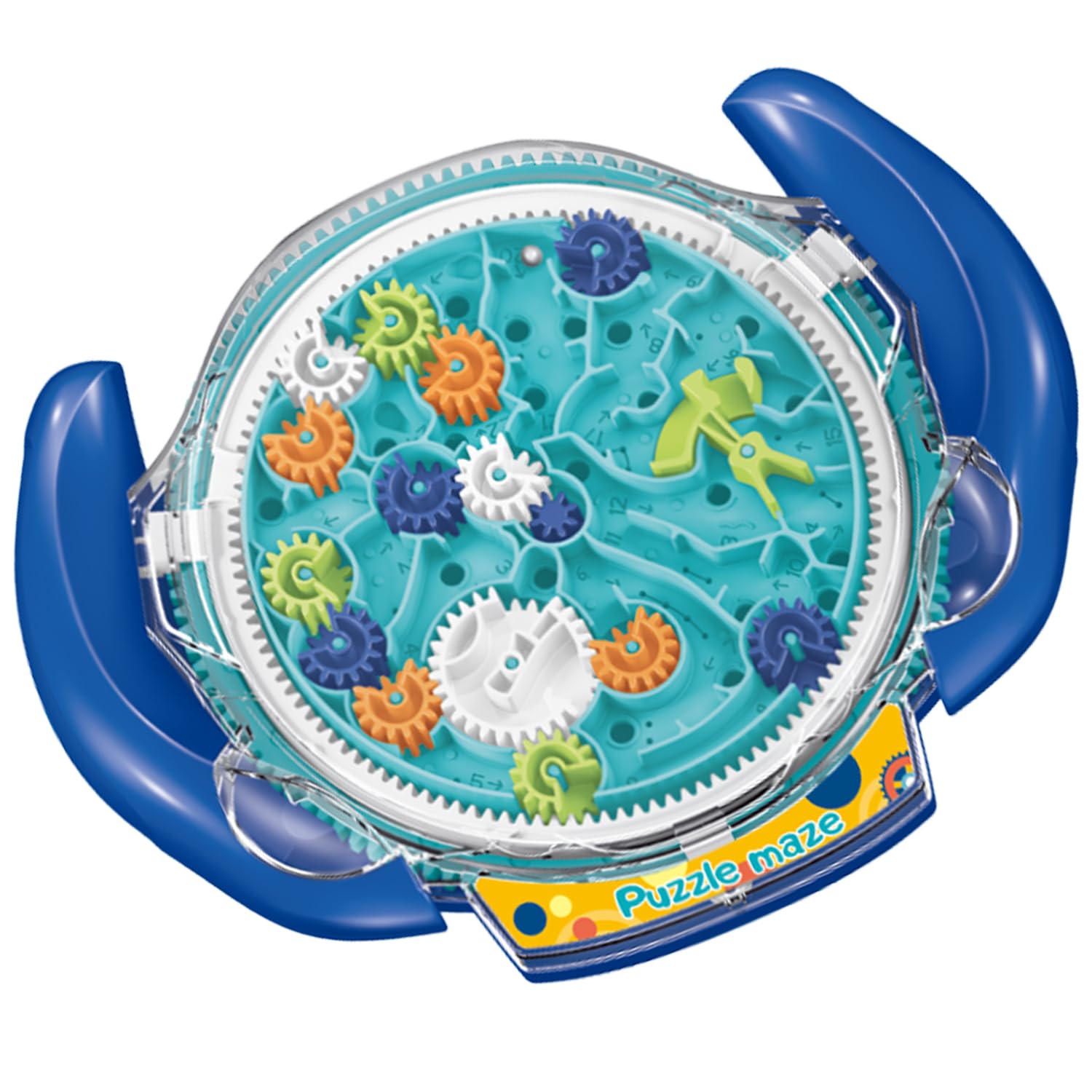 JRD&BS WINL The Ultimate Mind Puzzles for Ages 8-10 Challenge 3D Maze Game Brain Teaser Puzzles Toys for Children Teens and mature-themed Fun Travel Game for Kids Toys Labyrinth Game Marble Maze (Blue)