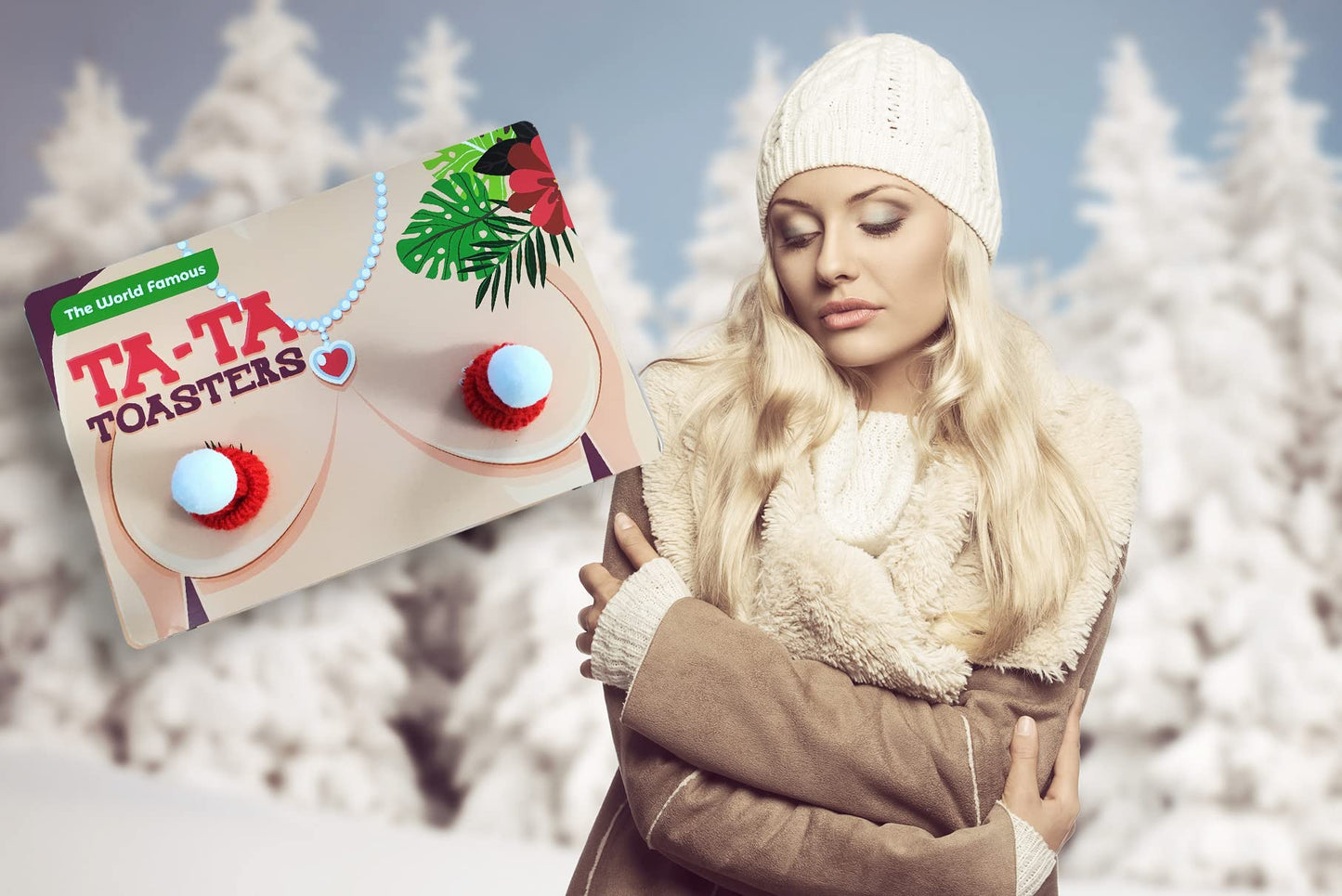 Ta-Ta Toasters - Funny Novelty Gift for Women Naughty Stocking Stuffers Gag Gifts for Girl Friends BFF Gifts for Ladies Funny Wh