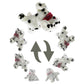 Haktoys Flip Over Puppy Battery Powered Dog Somersaults Walks Sits Barks For Animal And Pet Loving Toddlers & Kids