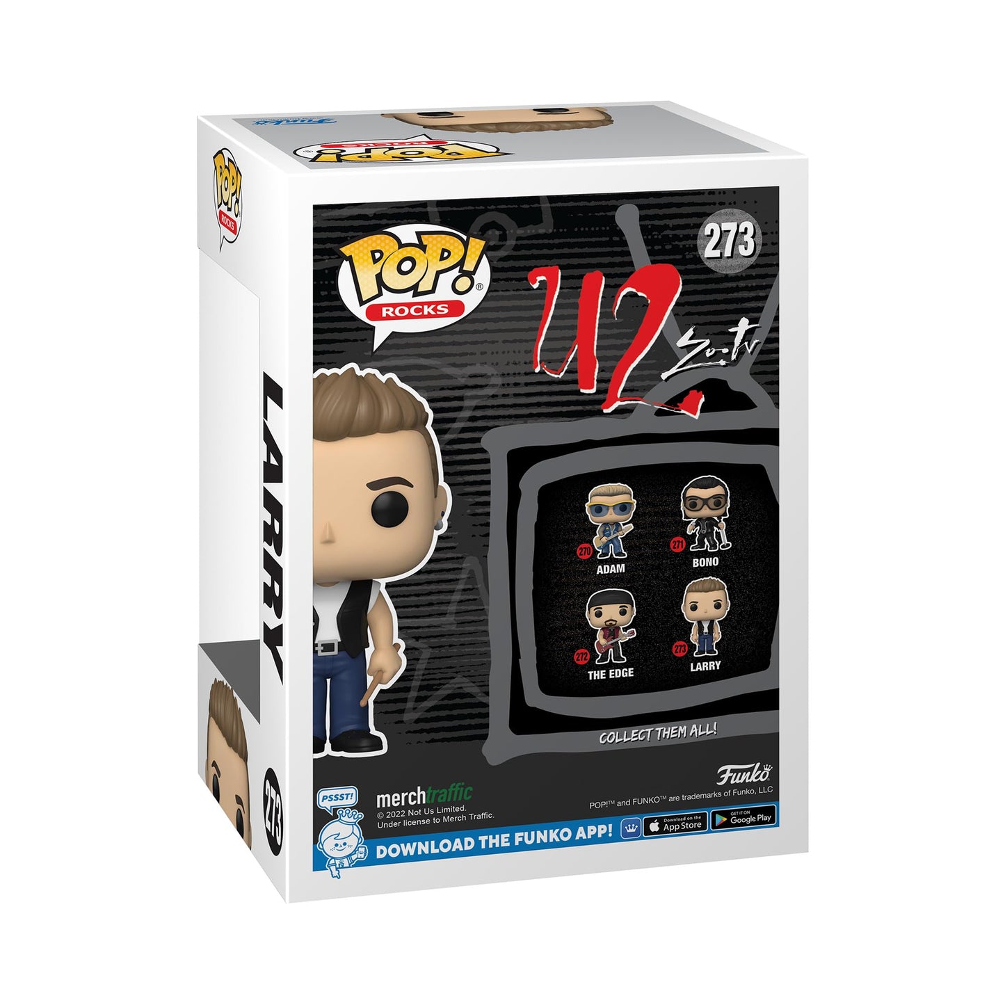 Funko Pop! Rocks: U2, Zootv - Larry