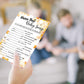 Baby Mad Libs, Baby Shower Game, Gender Reveal Party Supplies,Honeycomb Bumble Bee Party Decorations,- 30 Game Cards (Bb013-Yx12