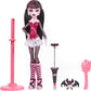 Monster High Draculaura Reproduction Doll Wearing Original Fashion & Shoes With Pet, Display Stand & Accessories, 10-5-Inch Collectible Toy