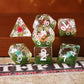 Resin Dnd Dice Set Handmade Flower D&D Die Filled With Flowers And Grass For D&D Dungeons And Dragon Tabletop Games