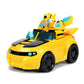 Jada Toys Transformers Rescue Bots Academy Bumblebee RC Car - Plastic, Radio Control, Model 30853, Perfect for Kids and Adults
